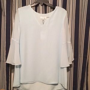 Never worn blue blouse